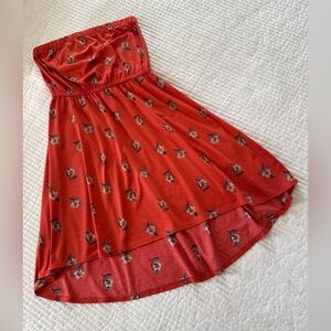 Women’s Strapless Floral Dress Size Medium